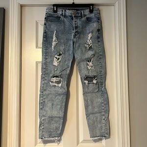 Express Vintage Skinny High Rise Jean